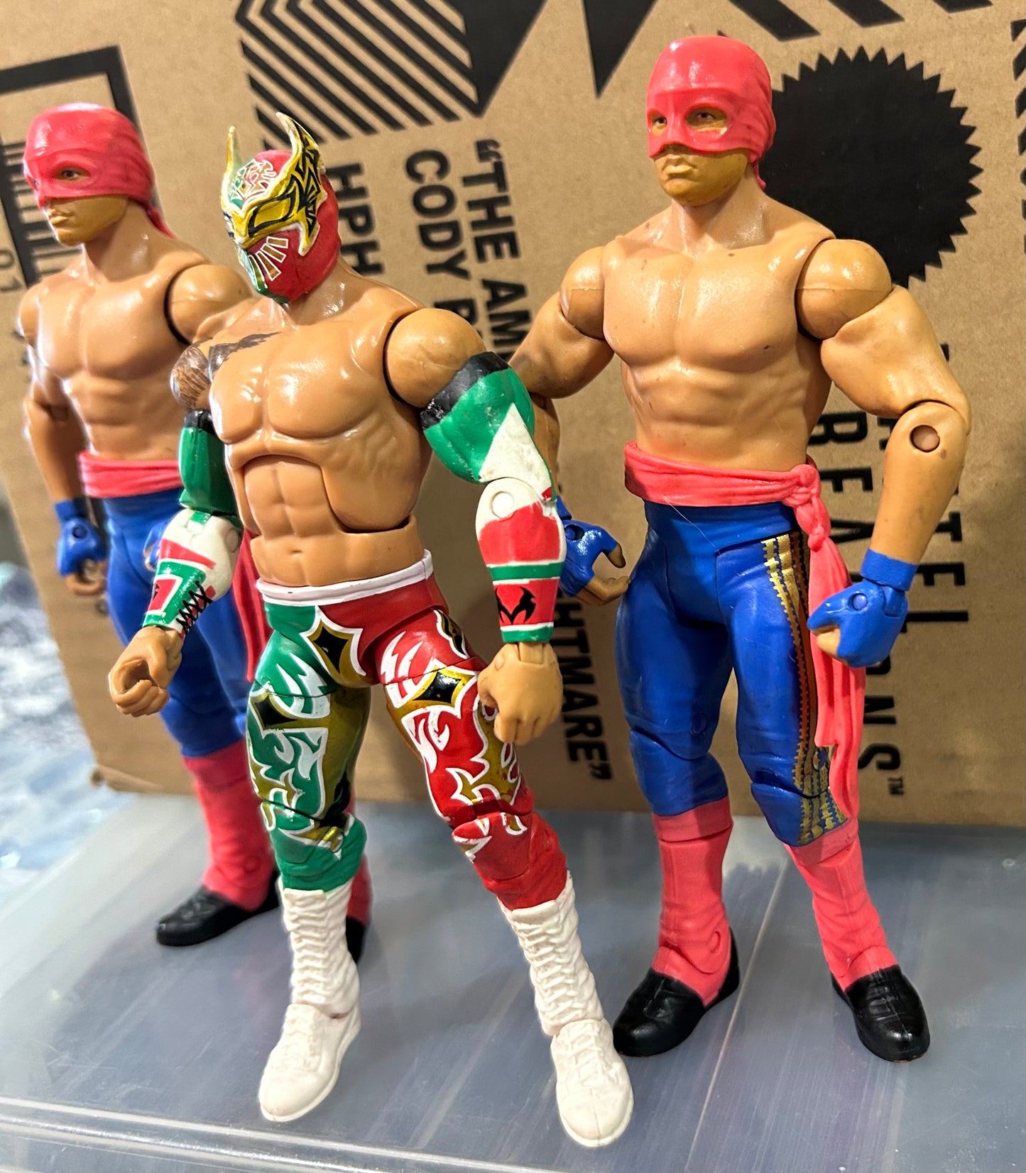 + WWE Lucha Action Figure Lot (You Get All 3 Figures