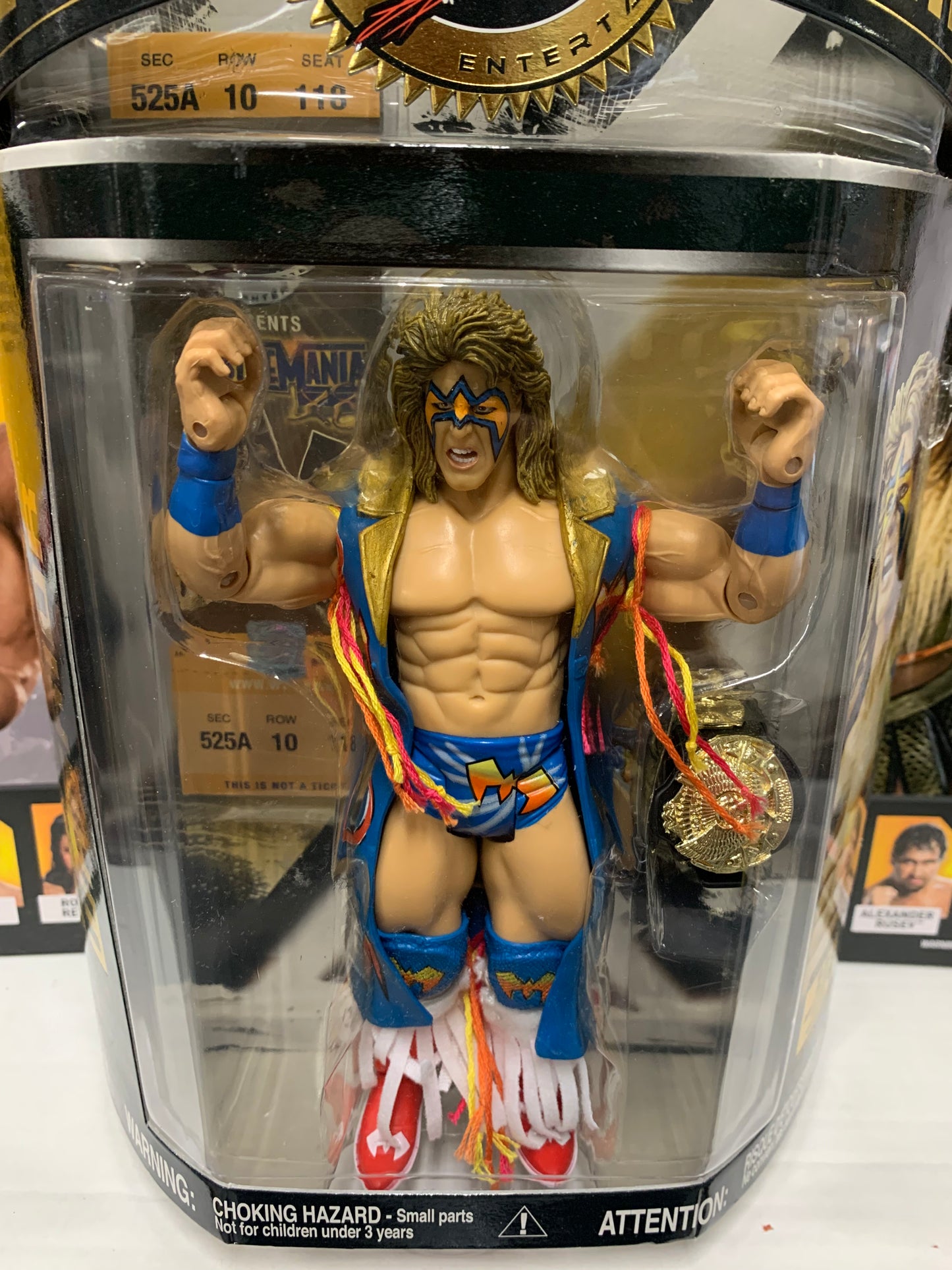 Ultimate Warrior WWF WWE Classic Superstars Action Figure Series 12
