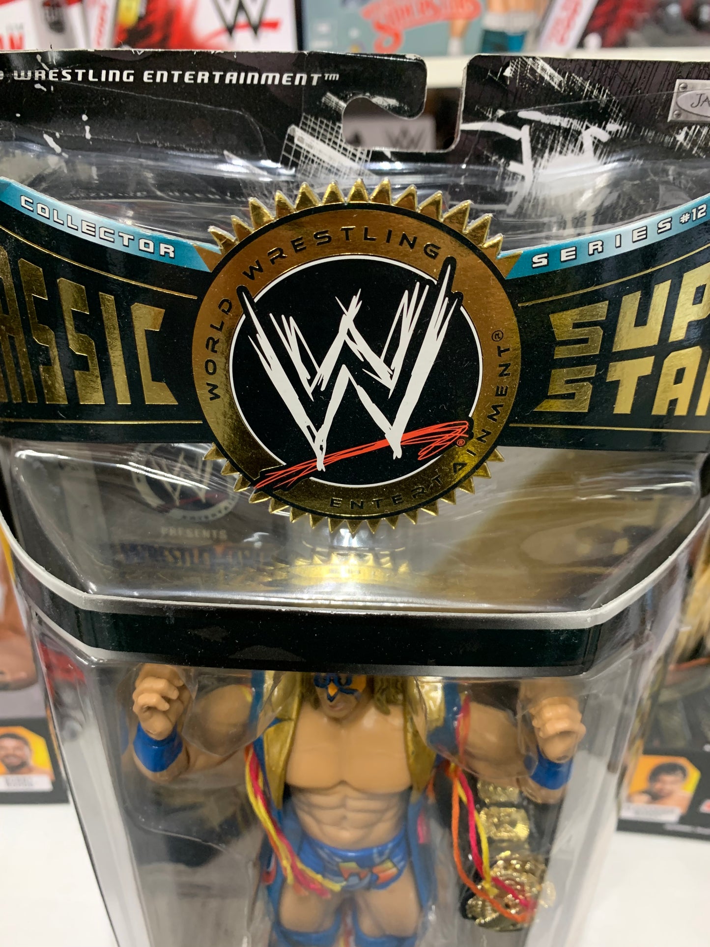 Ultimate Warrior WWF WWE Classic Superstars Action Figure Series 12