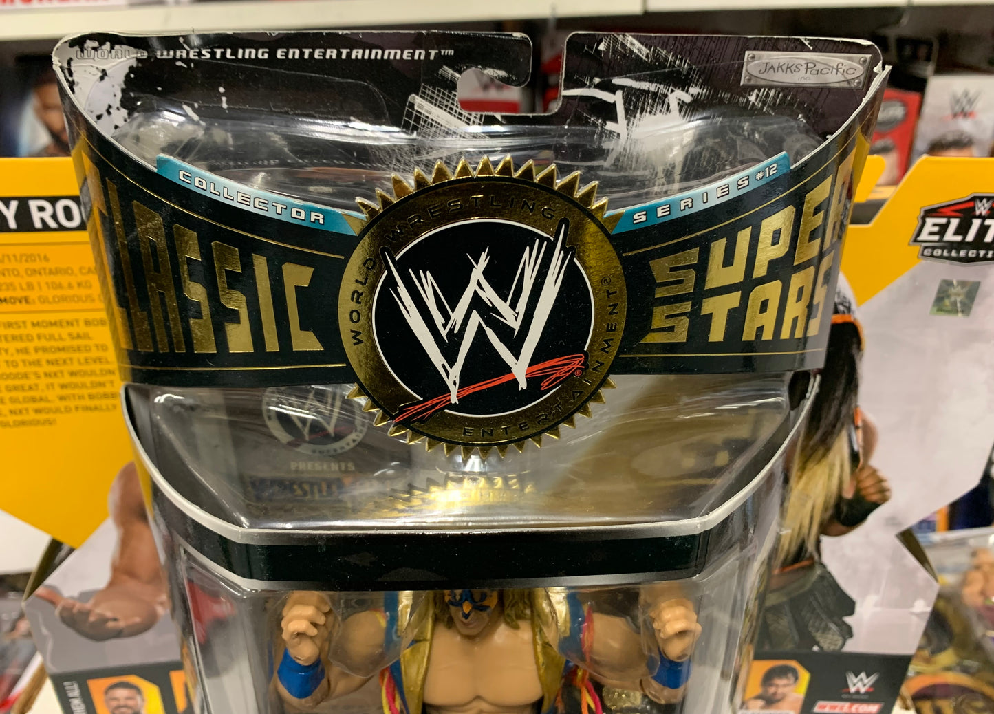 Ultimate Warrior WWF WWE Classic Superstars Action Figure Series 12