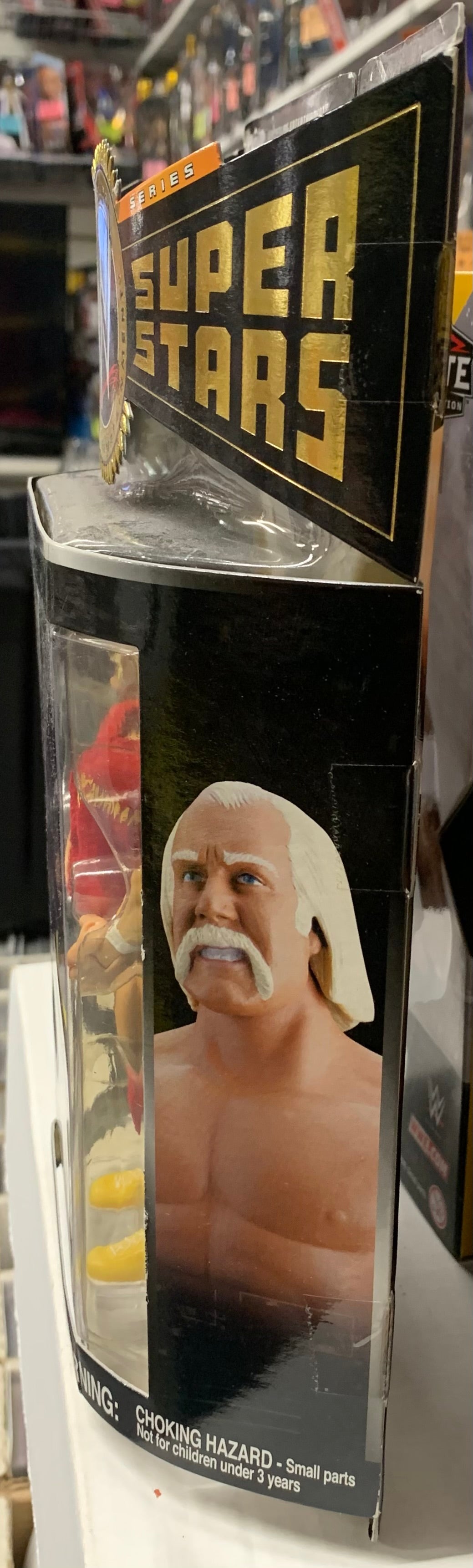 Hulk Hogan WWF WWE Jakks Classic Superstars Action Figure w.Championship Belt