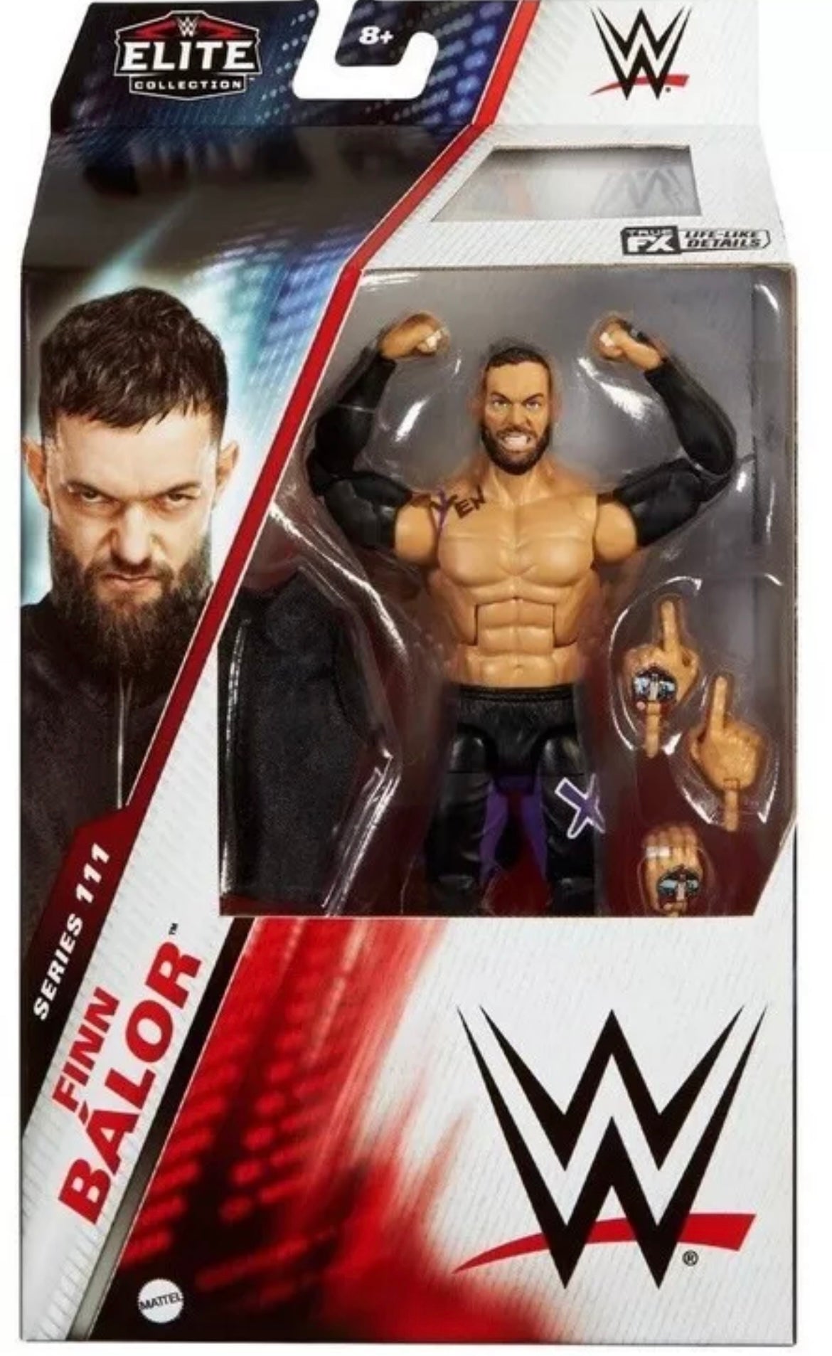 Finn Balor Mattel Elite Series 111 Action Figure (Sealed, Never Opened)