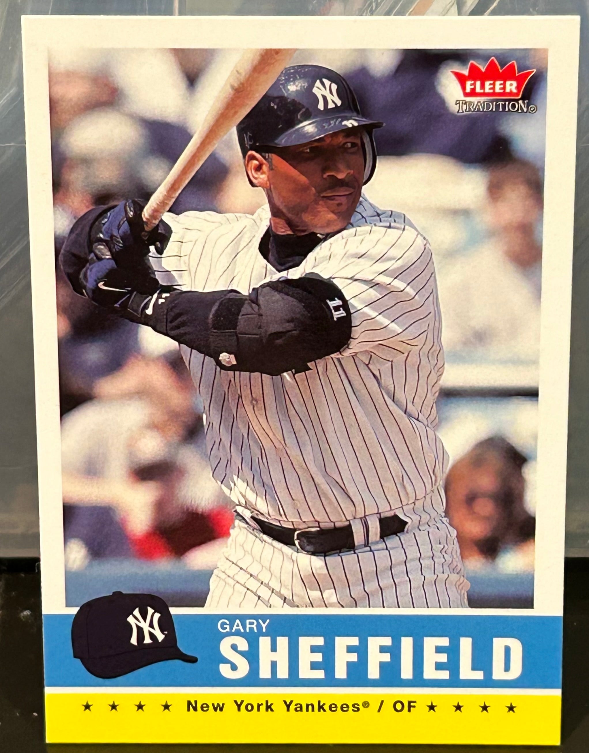 Gary Sheffield 2006 Fleer Tradition Card YANKEES – The Wrestling