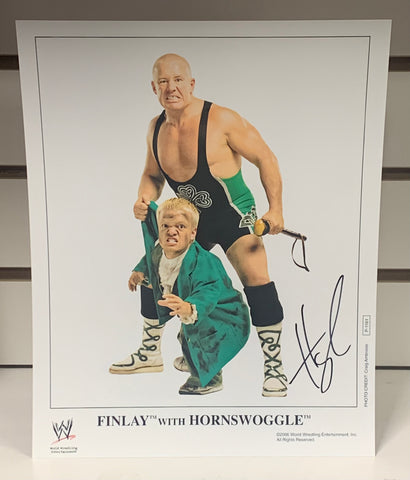 Hornswoggle WWE Signed 8x10 Color Photo