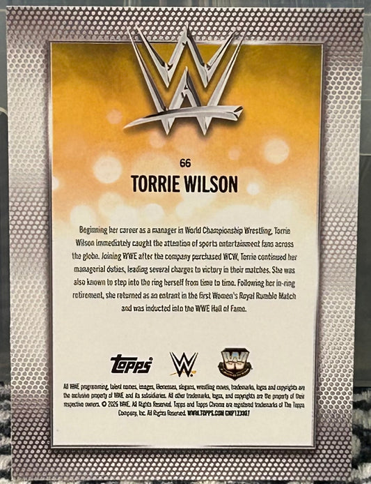+ Torrie Wilson 2026 WWE Topps Chrome Card