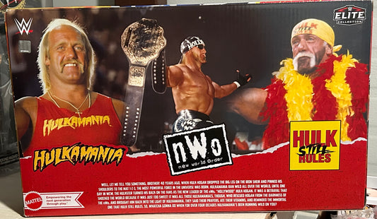 Hulk Hogan WWE Mattel Elite 3-pack Action Figures (Brand New, Never Opened)