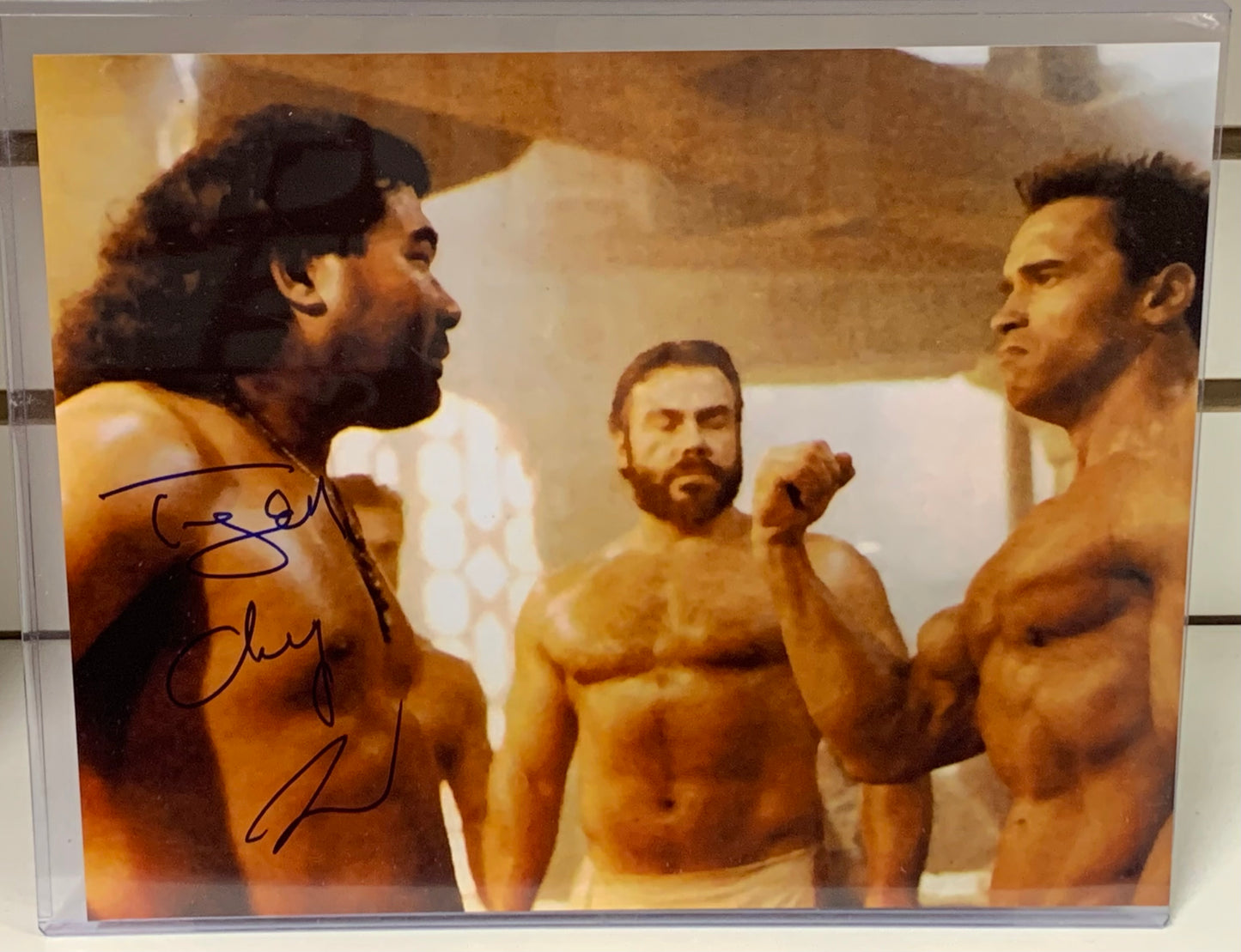 Tiger Chung Lee Signed 8x10 Color Photo WWF WWE