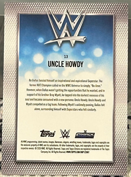 + Uncle Howdy 2026 WWE Topps Chrome Card