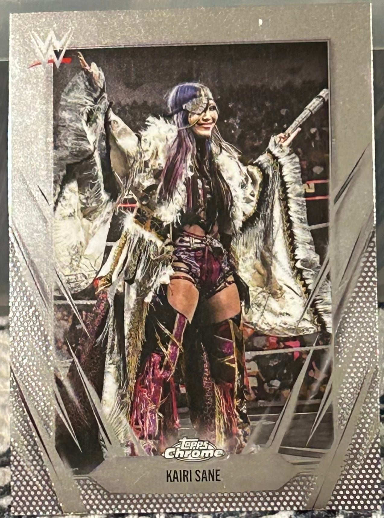 Kairi Sane 2026 WWE Topps Chrome Card – The Wrestling Universe