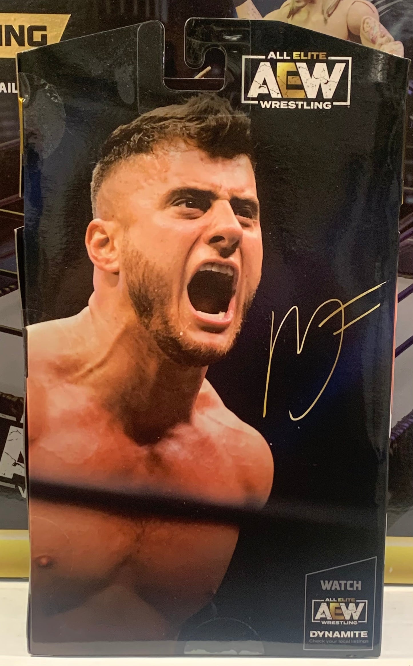 MJF AEW Shop Exclusive Limited Edition Figure 1/3000 w/case