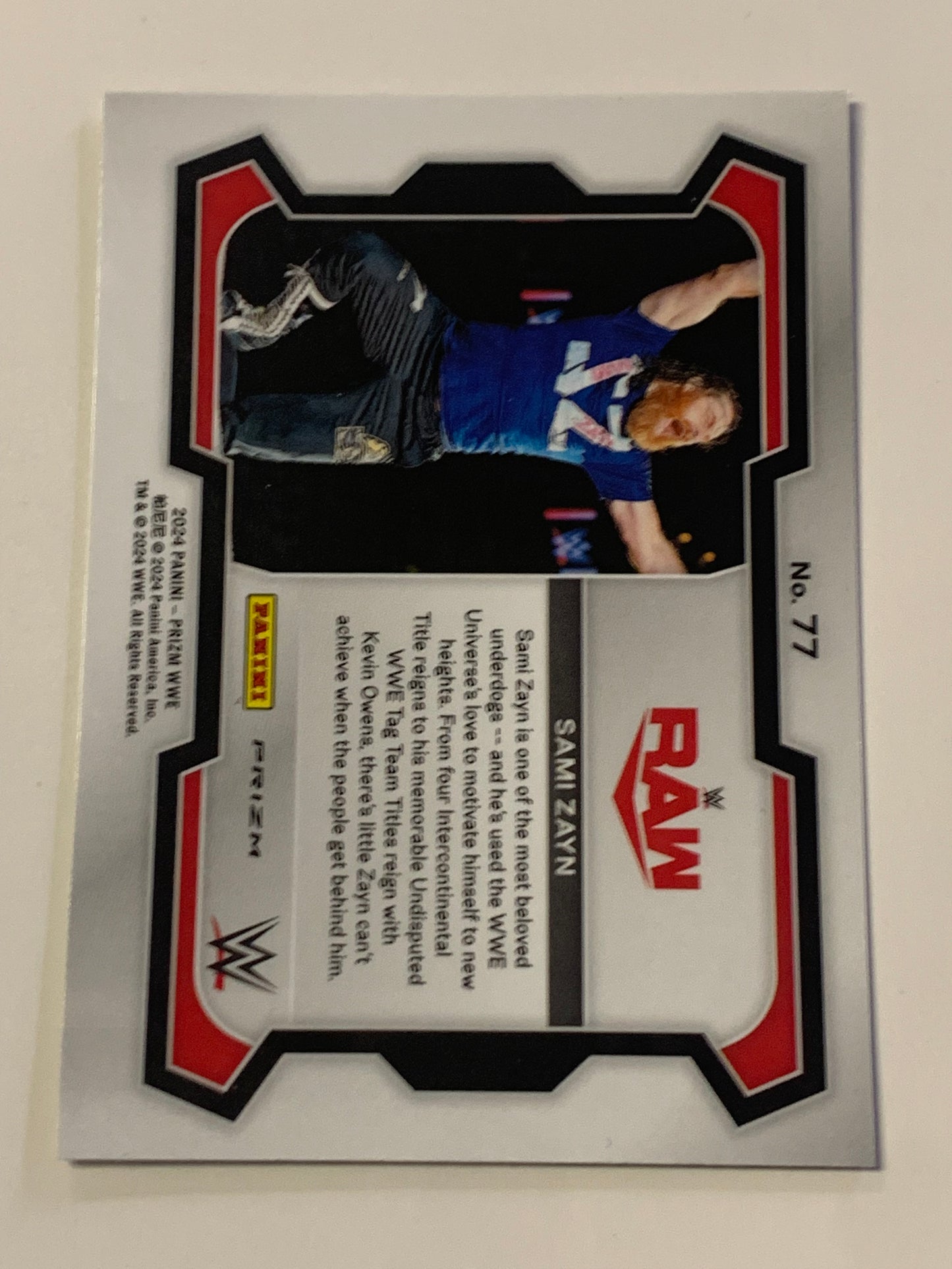 Sami Zayn 2024 WWE Prizm X-Fractor