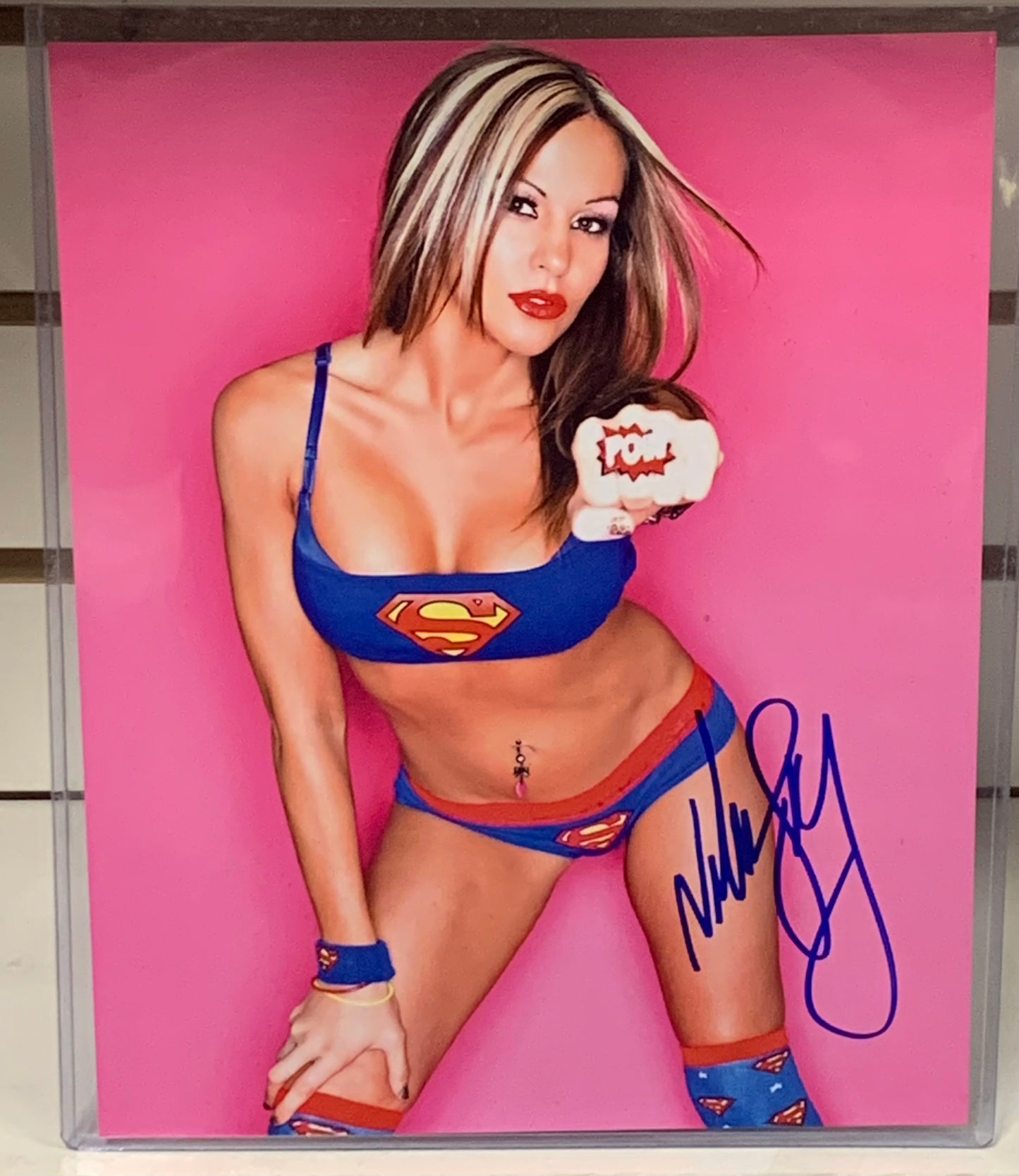 Velvet Sky Signed 8x10 Color Photo TNA (Comes w/ COA)