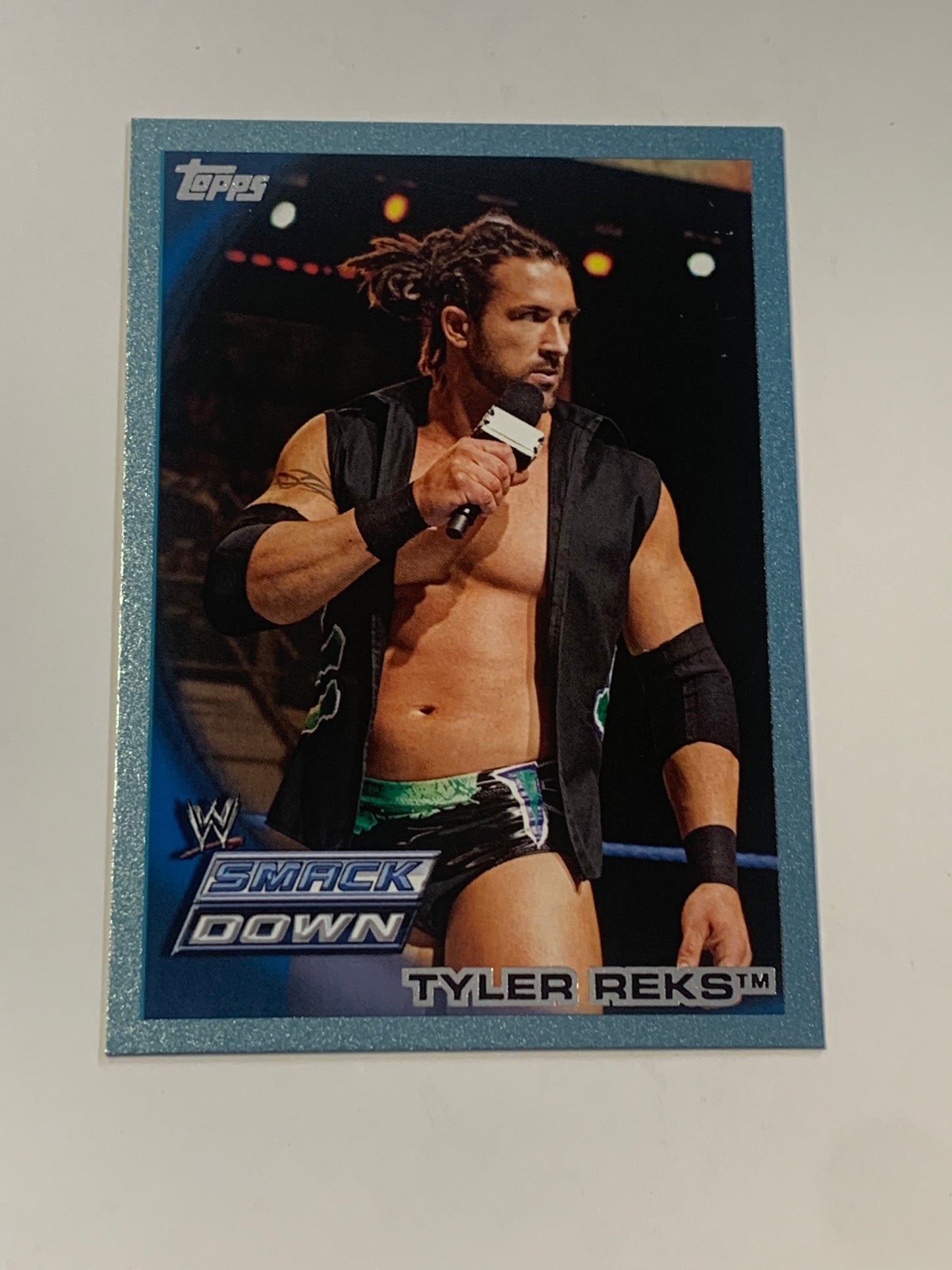 Tyler Reks 2010 WWE Topps Blue Parallel Card #1511/2010 (Awesome Card)!!!