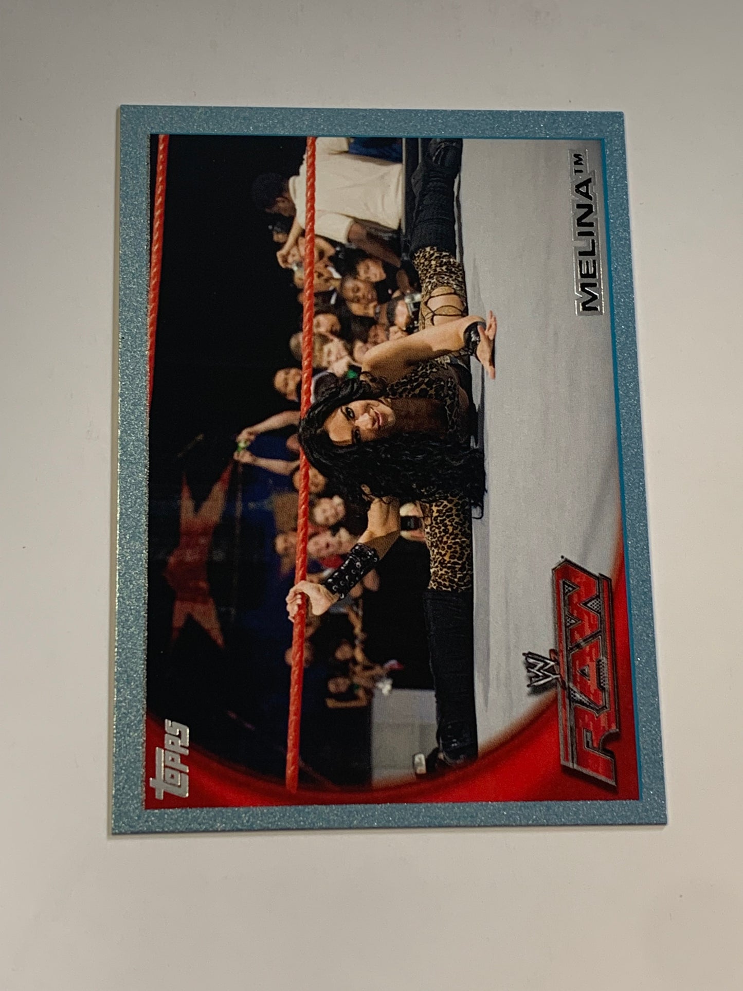 Melina 2010 WWE Topps Blue Parallel Card #506/2010 (Awesome Card)!!!
