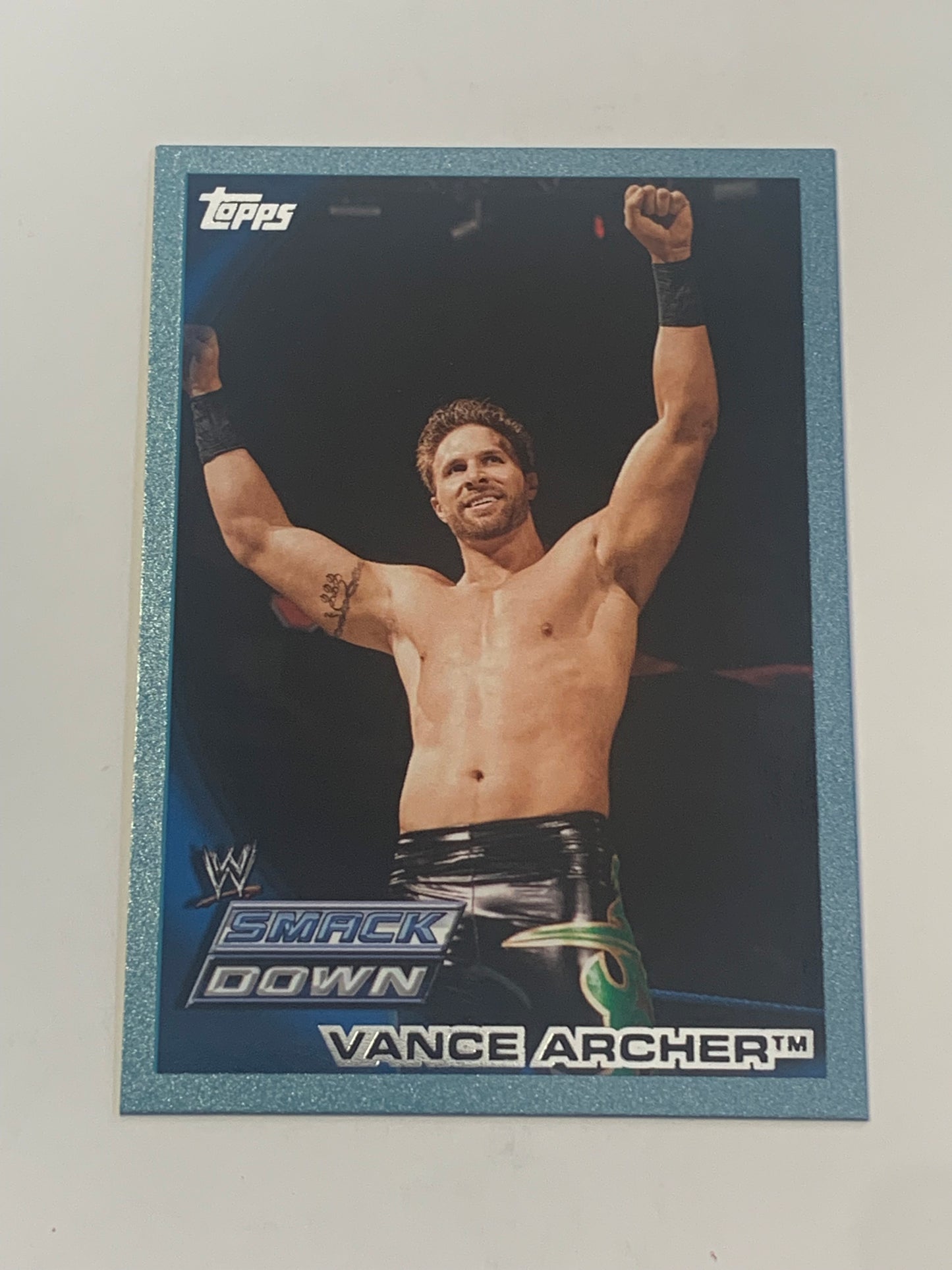 Vance Archer 2010 WWE Topps Blue Parallel Card #1693/2010 (Awesome Card)!!!