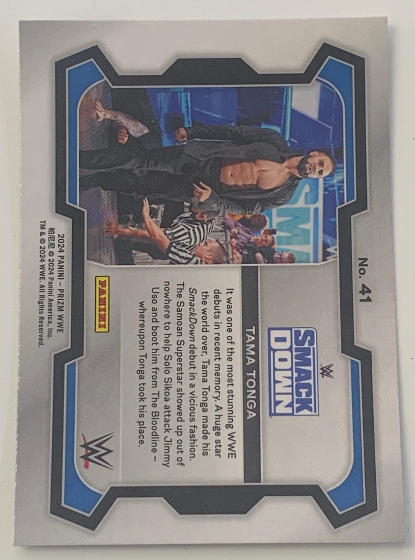 Tama Tonga 2024 WWE Panini Prizm Card