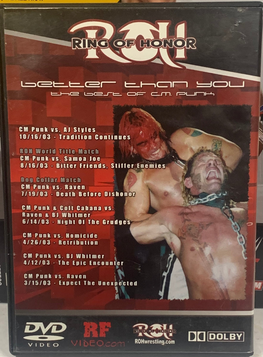 Ring of Honor Best of DVD offers LOT (sealed)