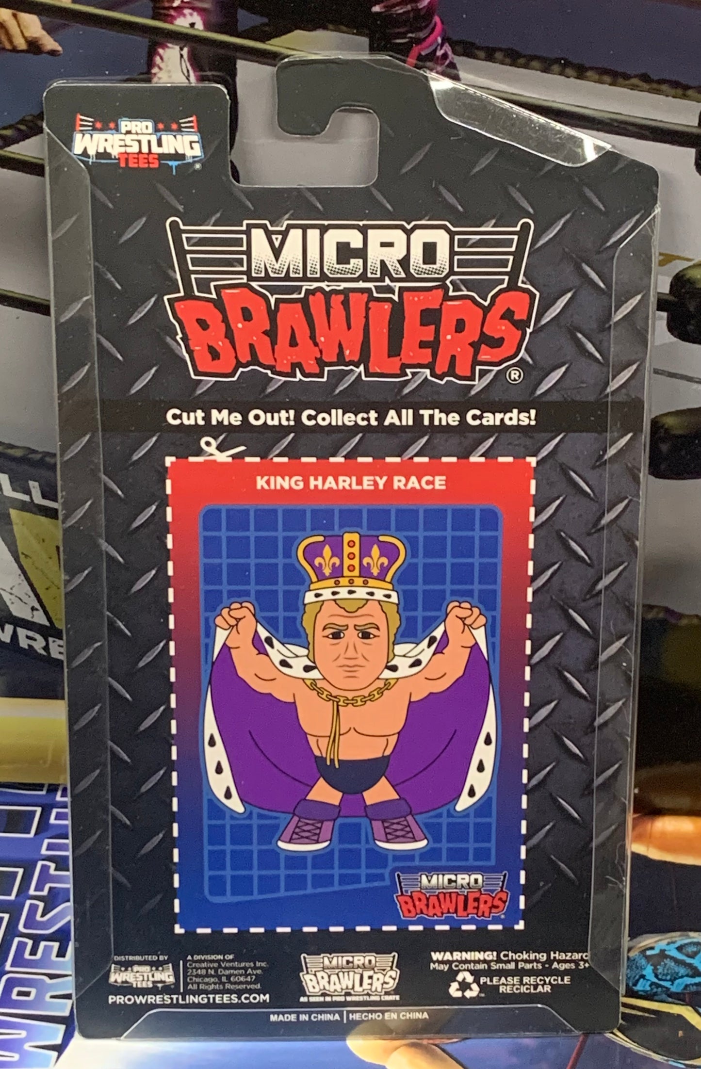 King Harley Race Micro Brawlers (New in Package)