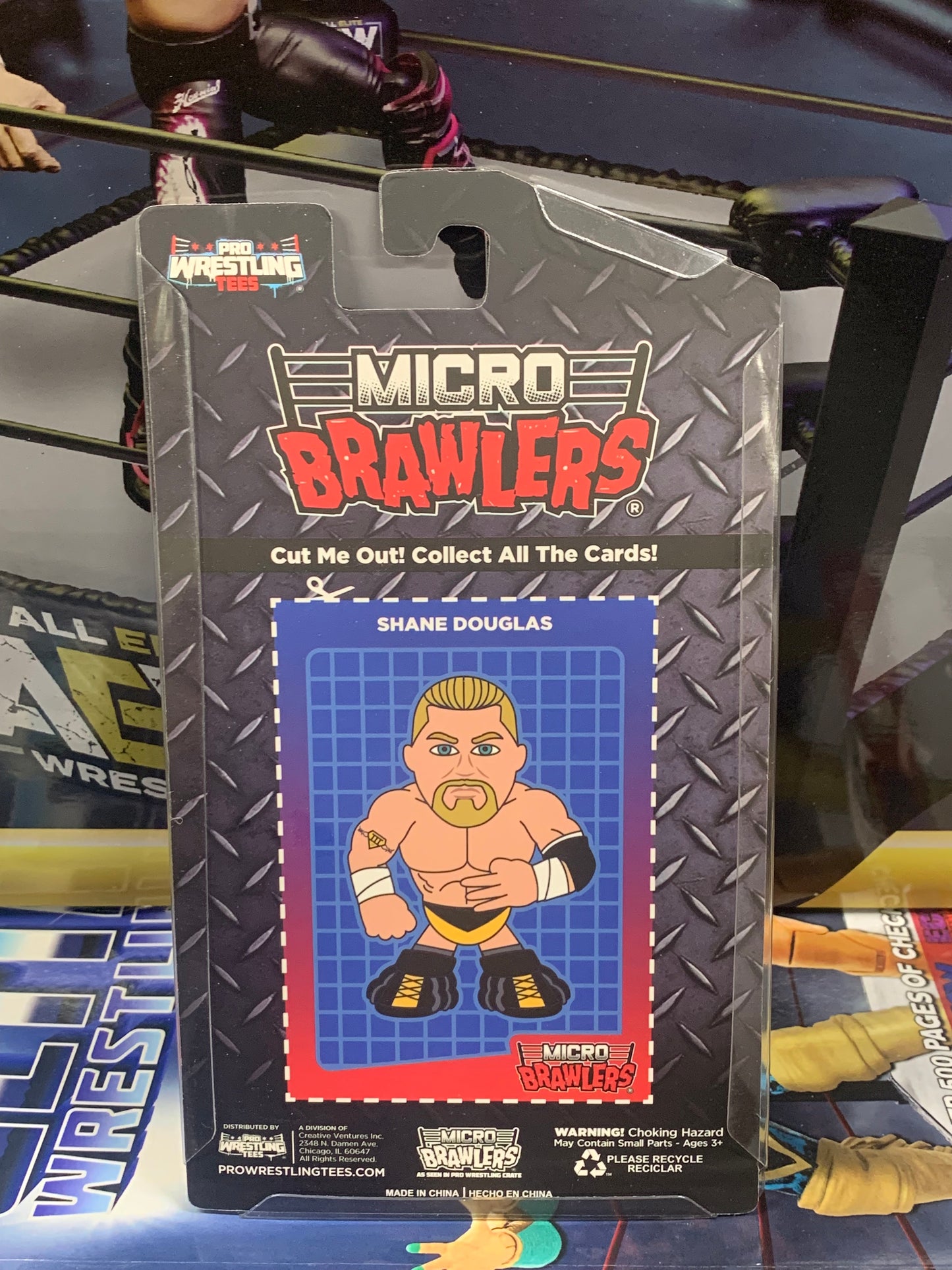 Shane Douglas ECW Micro Brawlers (New in Package)