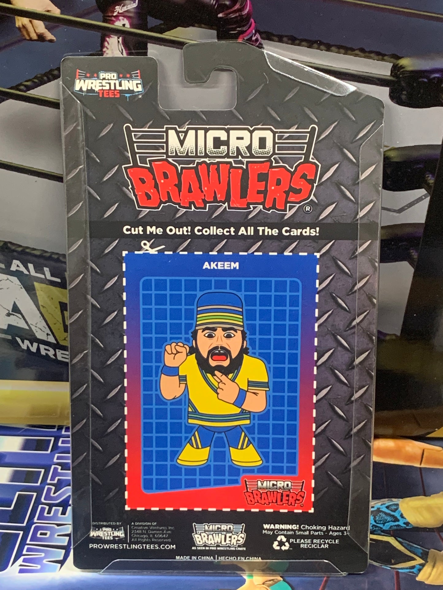 Akeem Micro Brawlers (New in Package)