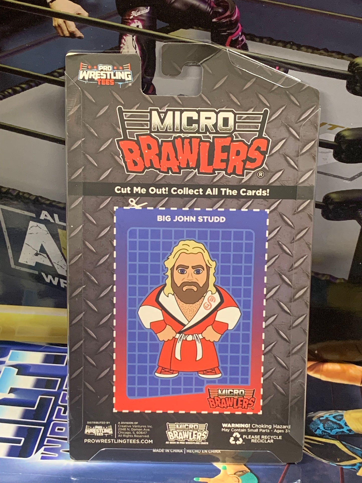 Big John Studd Micro Brawlers (New in Package)