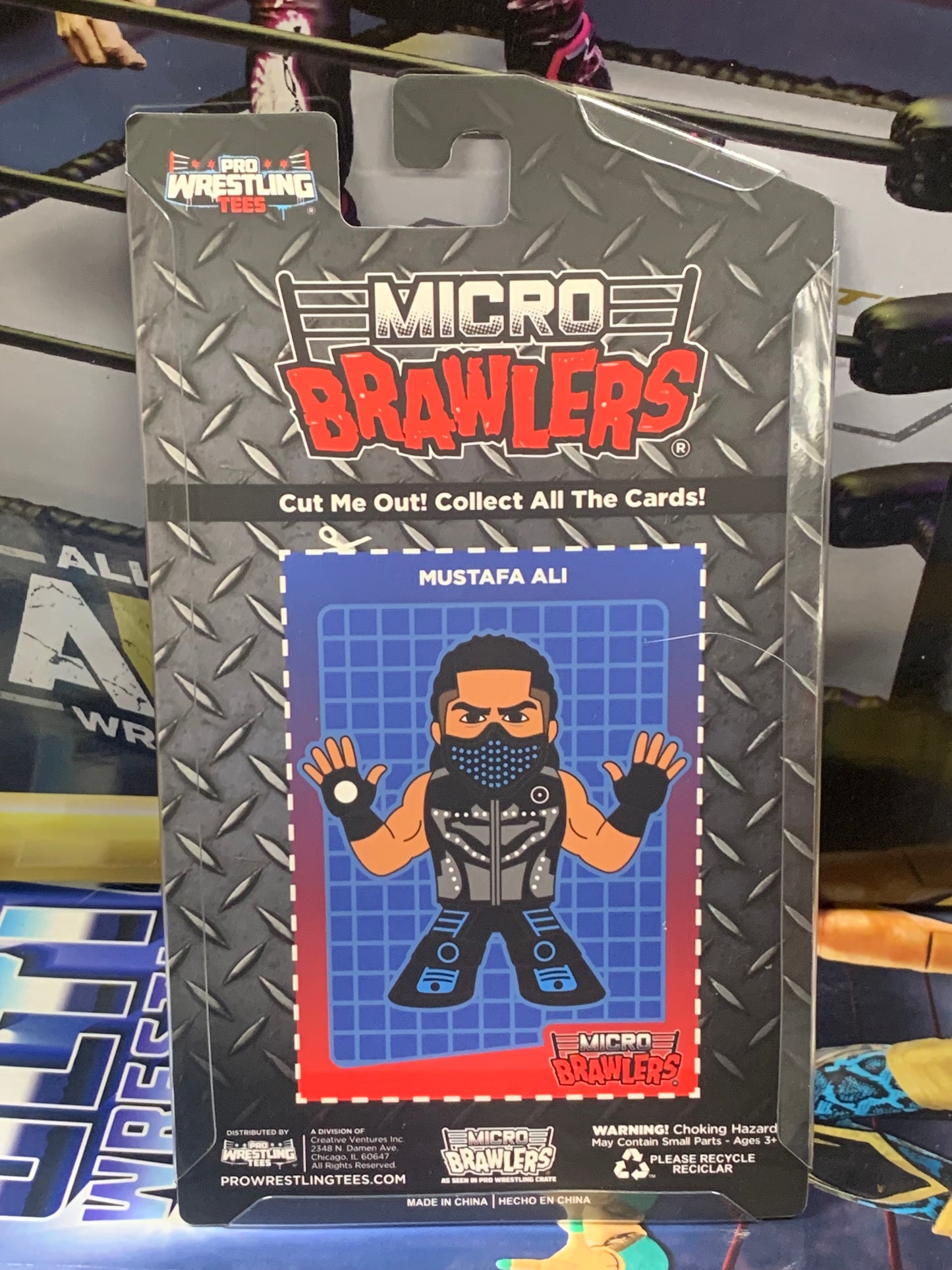 Mustafa Ali Micro Brawlers (New in Package)