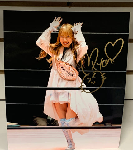 Mizuki Signed 8x10 Color photo Tokyo Joshi Pro Wrestling