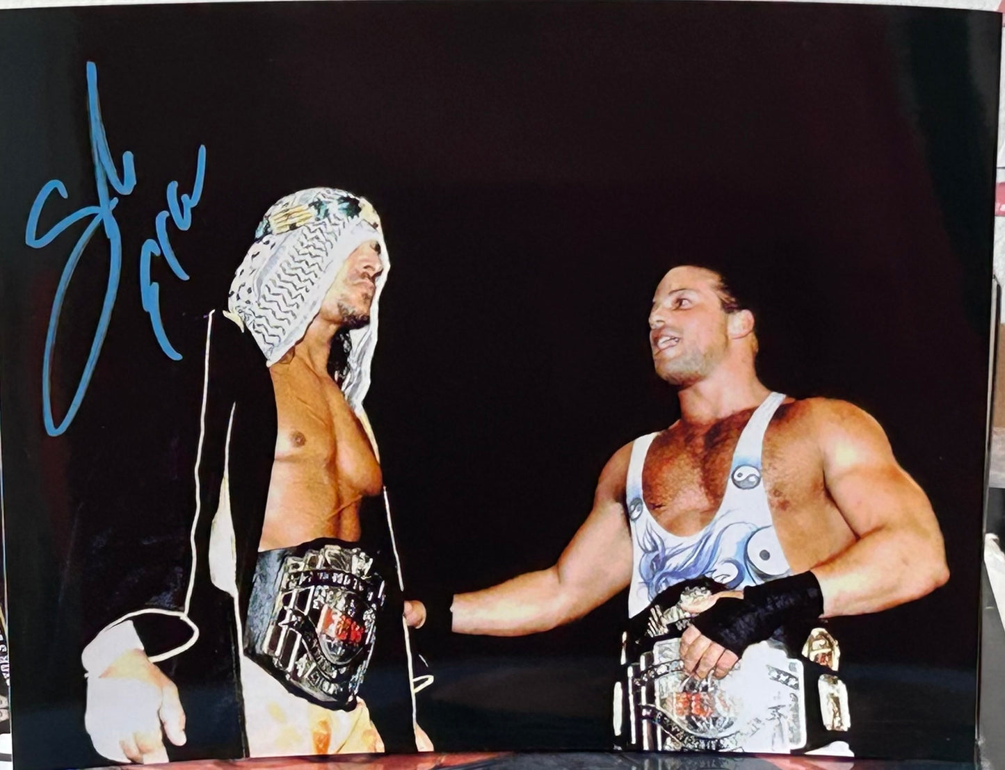 Sabu Signed 8x10 Color Photo ECW WWE (Comes w/COA)