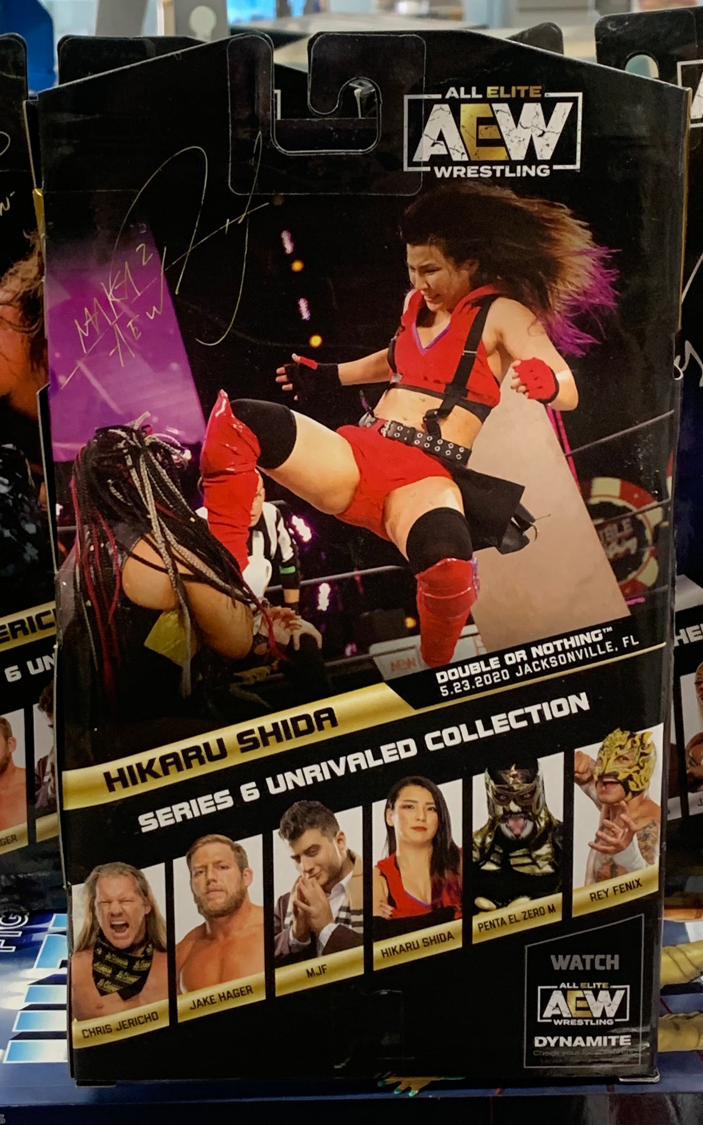 Hikaru Shida Unrivaled Series 6 Action Figure