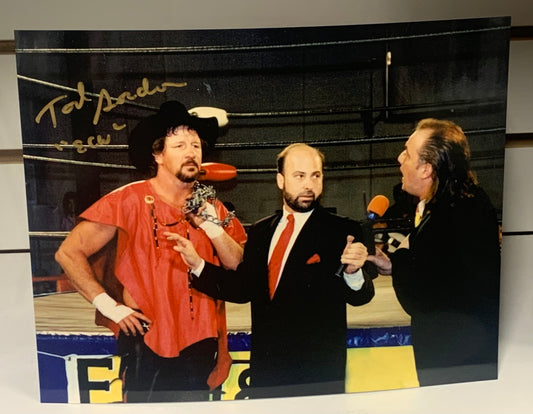 Tod Gordon Signed 8x10 Color Photo ECW (Comes w/COA)