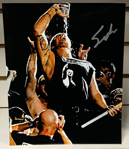 The Sandman Signed 8x10 Color Photo ECW (Comes w/COA)