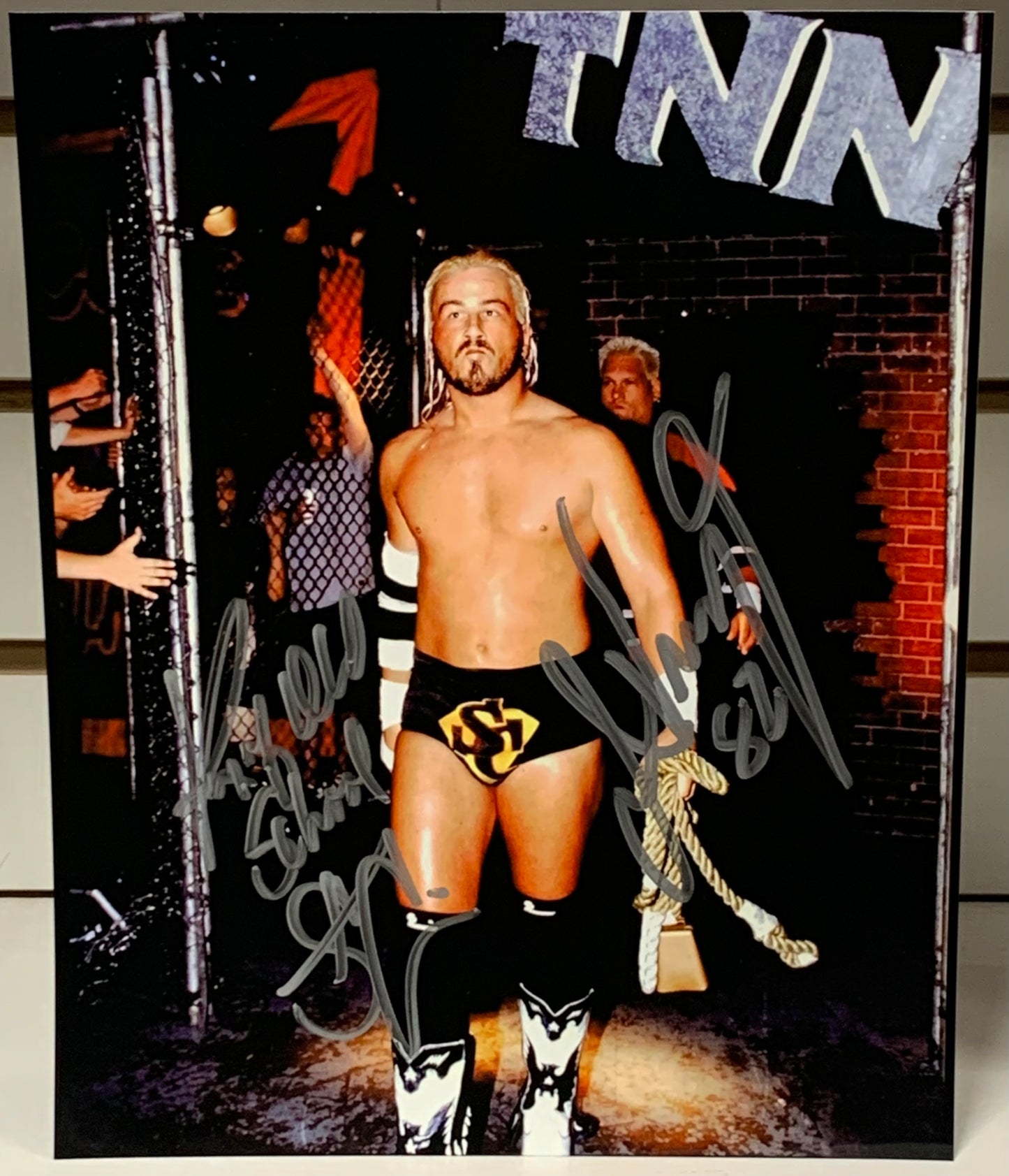 Steve Corino & Jack Victory Dual Signed Photo ECW COA