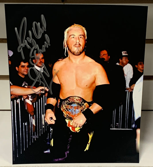 Steve Corino Signed 8x10 Color Photo ECW COA