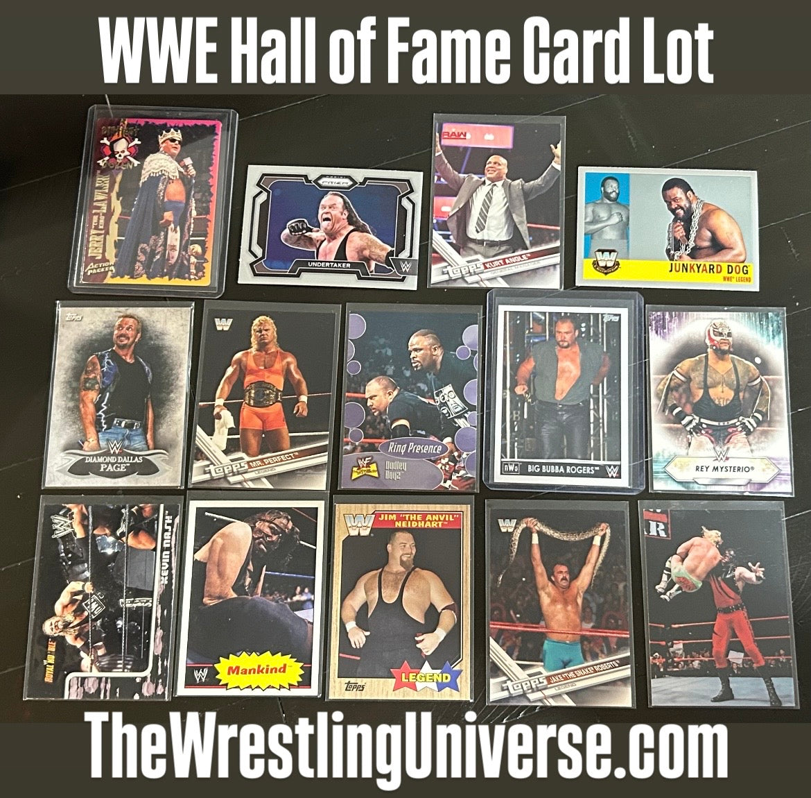* WWE Hall of Fame Card Lot (14 Different Cards)