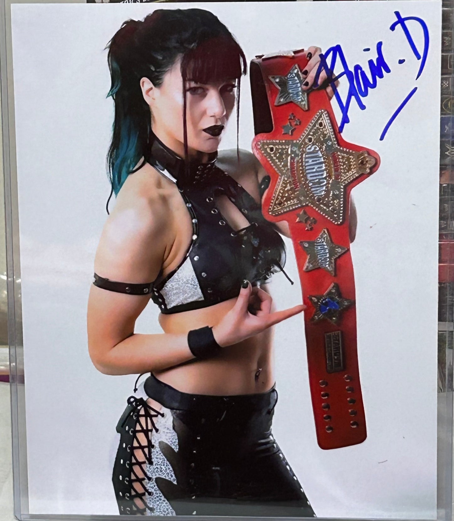 Blair Davenport Signed NXT WWE 8x10 Color Photo (Comes w/COA)