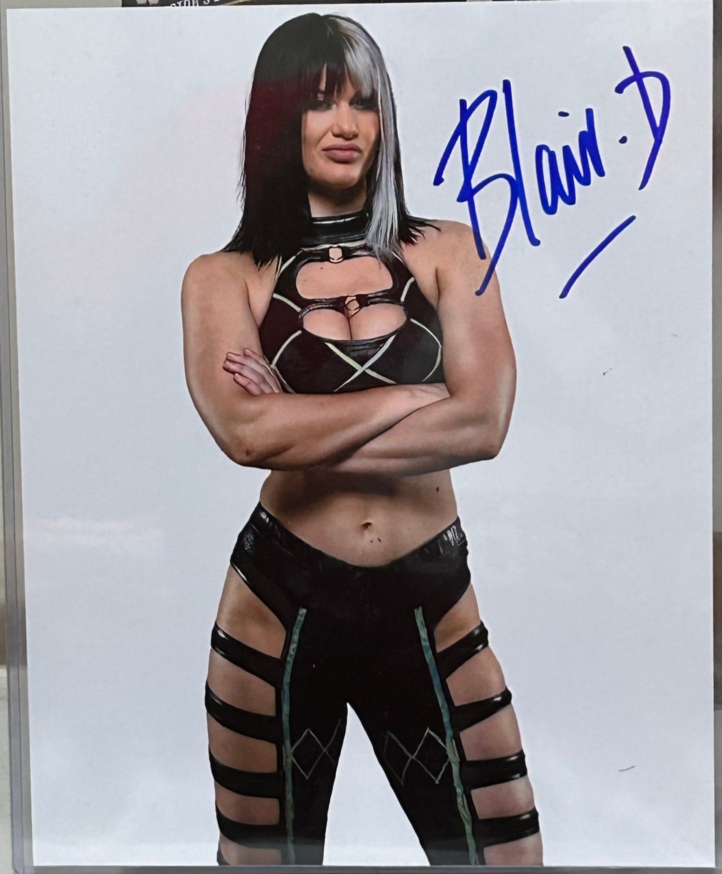 Blair Davenport Signed NXT WWE 8x10 Color Photo (Comes w/COA)