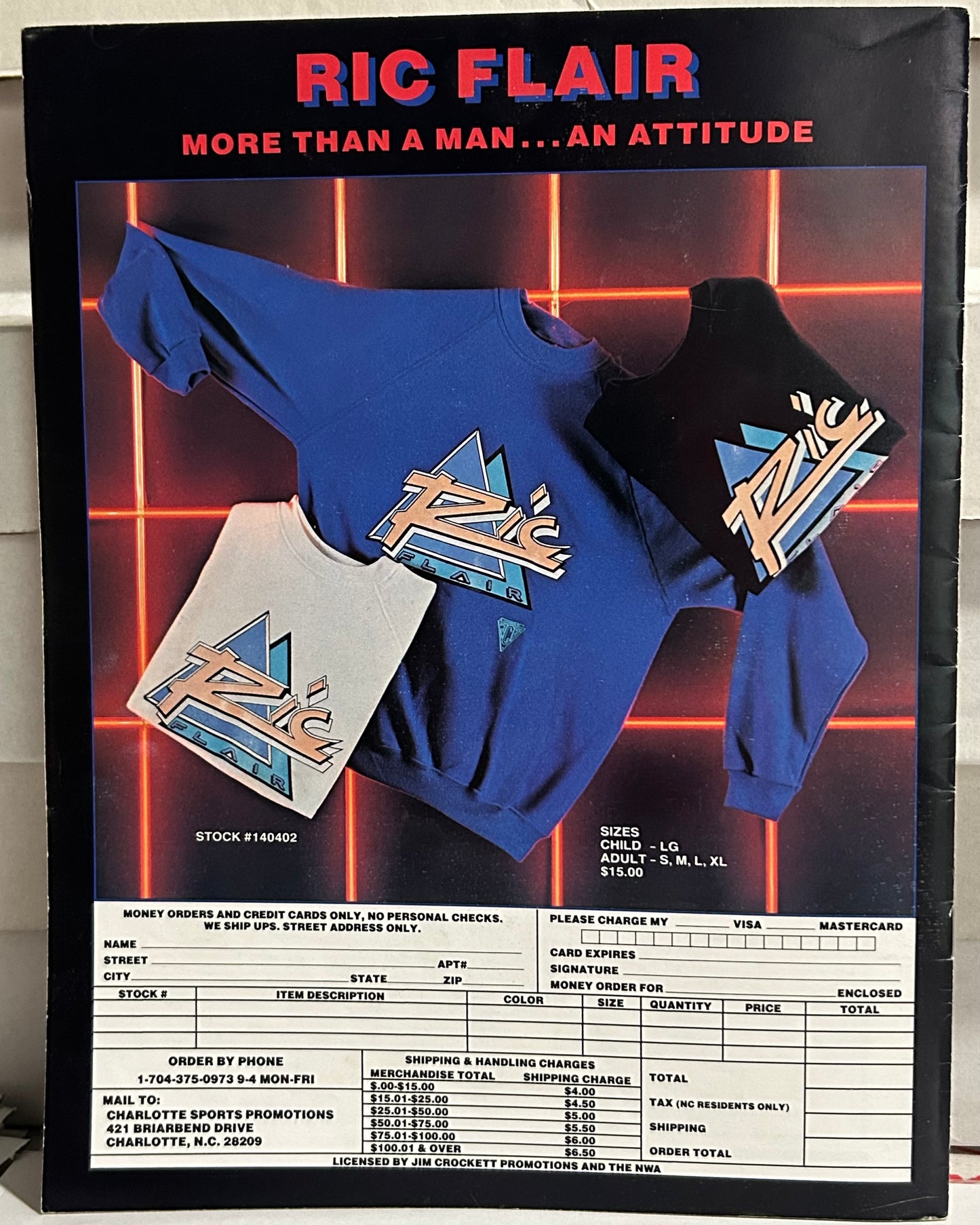 NWA Pro Wrestling Digest Magazine Vol 1 #2