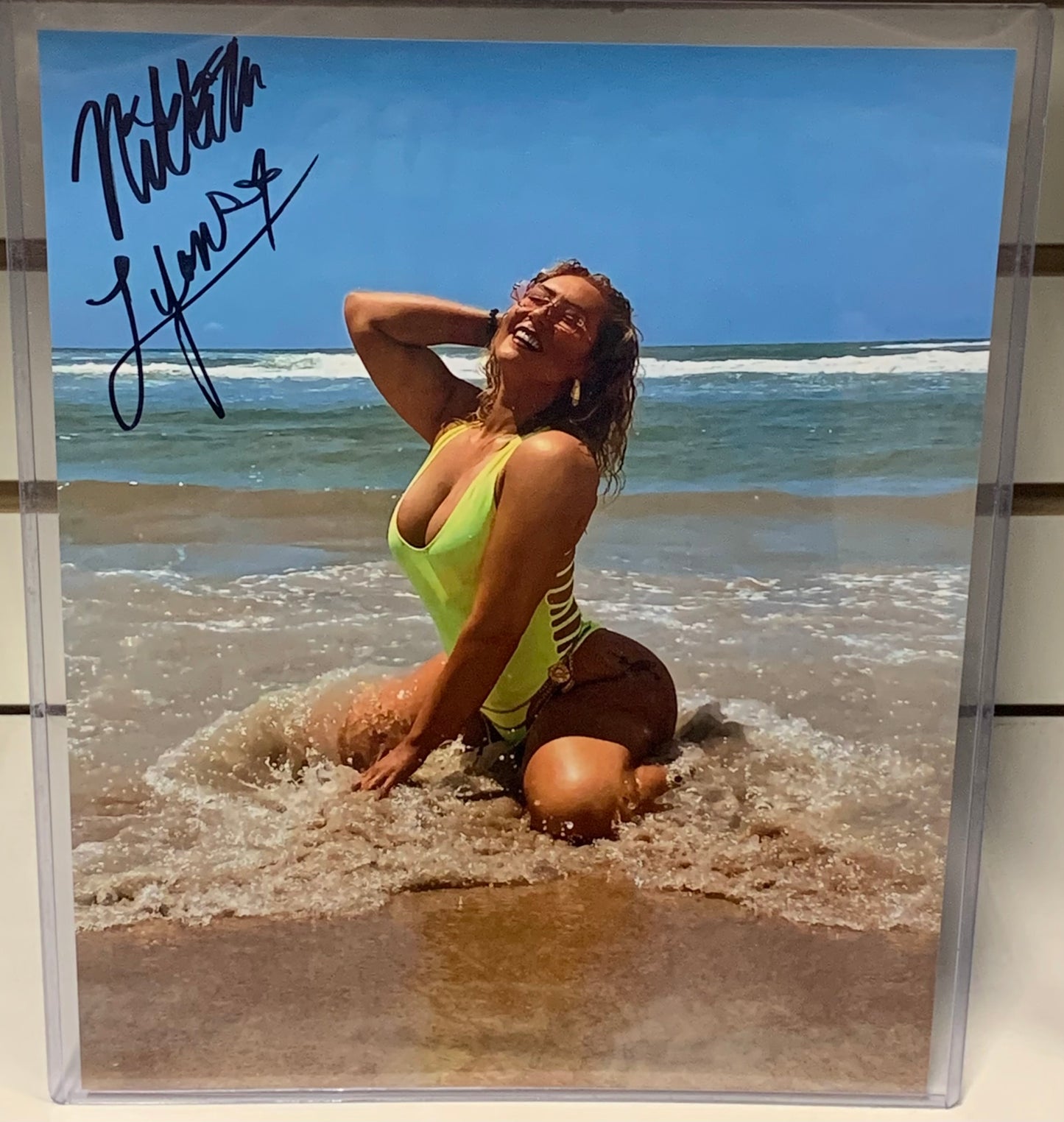 Nikkita Lyons WWE NXT Signed 8x10 Color Photo COA