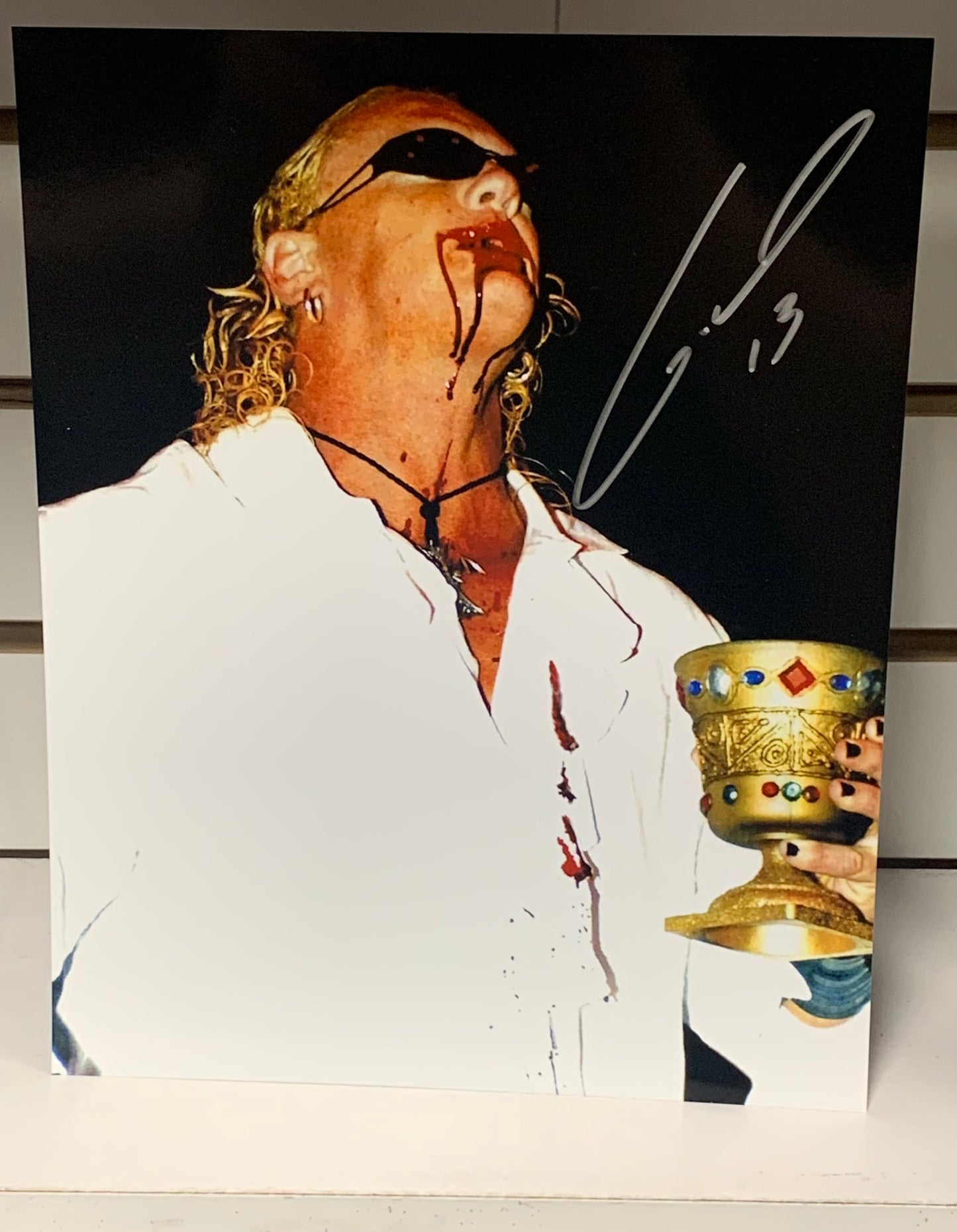 Gangrel Signed 8x10 Color Photo (Comes w/COA)