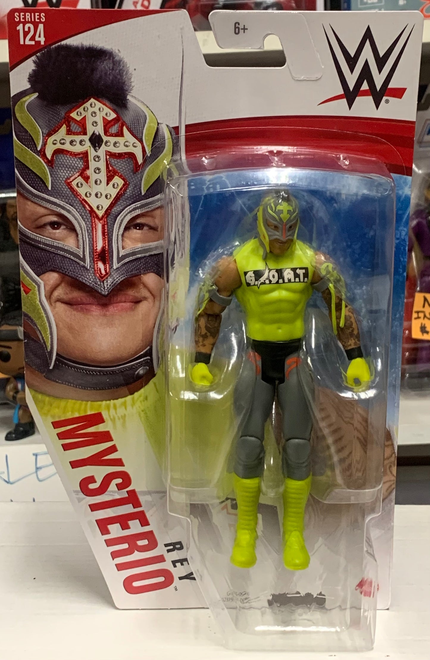 Rey Mysterio WWE Mattel Series 124 Action Figure