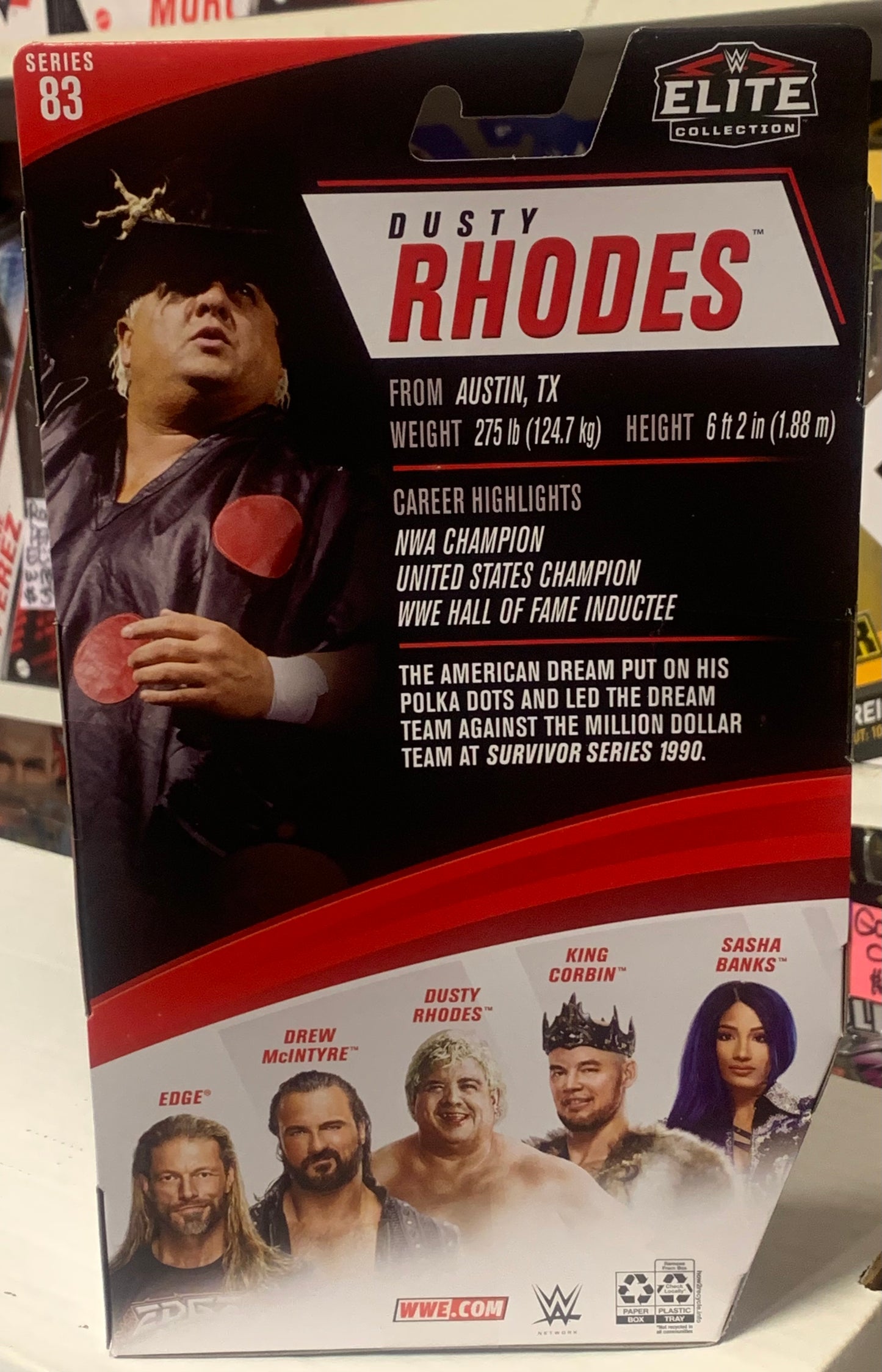 Dusty Rhodes WWE Mattel Elite Series 83 Action Figure