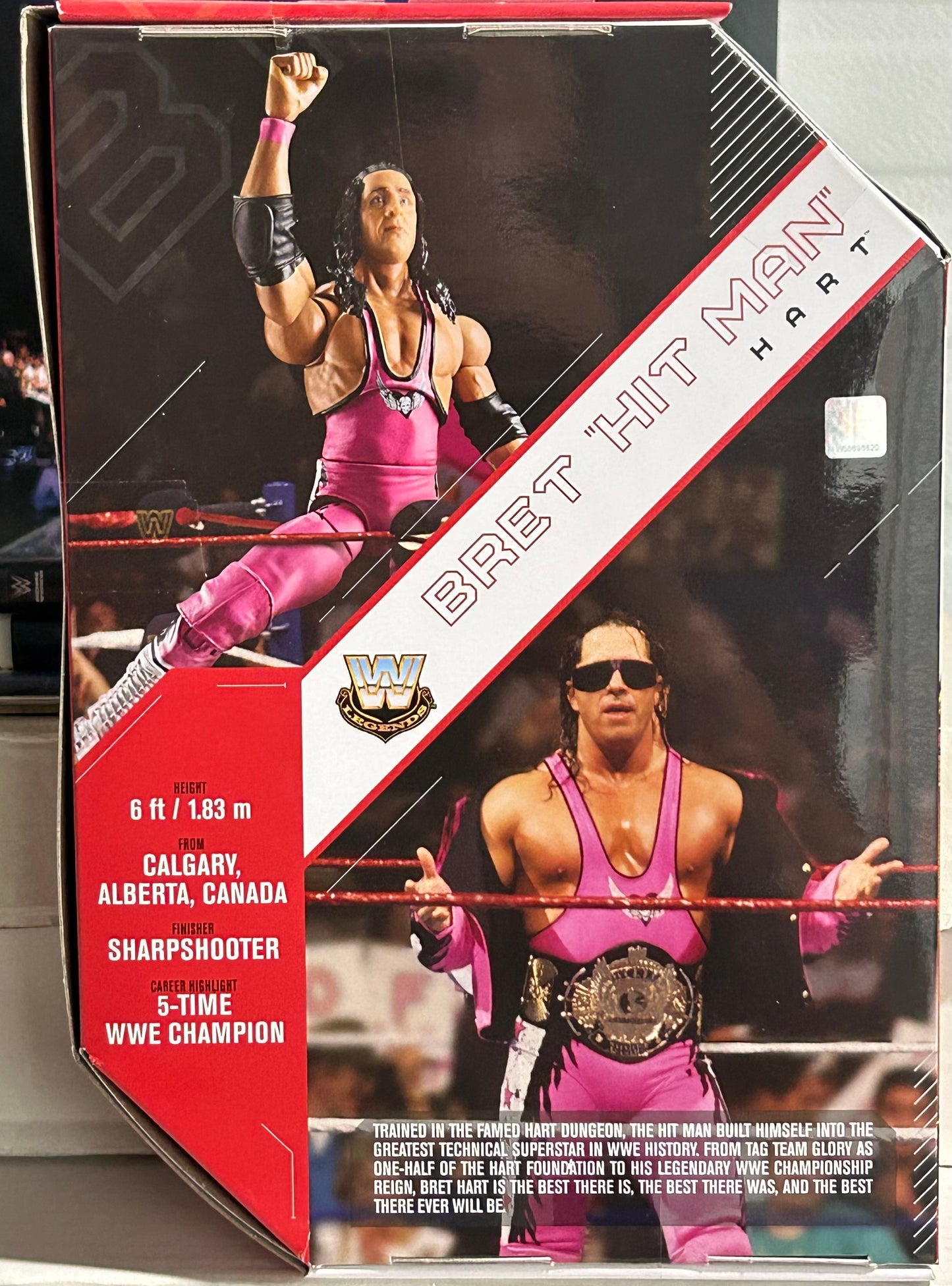 Bret “The Hitman” Hart WWE Mattel Exclusive Ultimate Edition Elite Action Figure