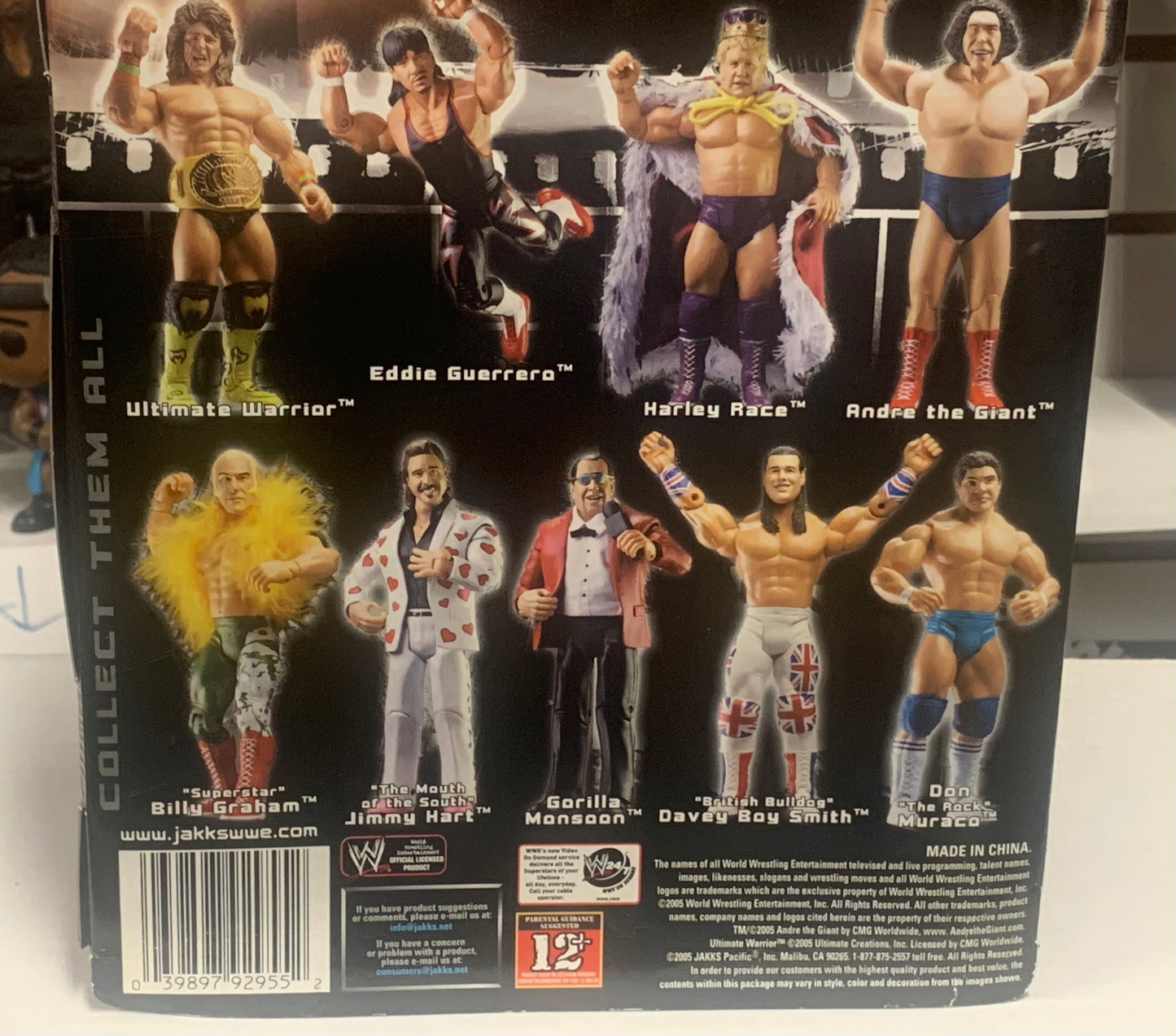 King Harley Race WWF WWE Jakks Classic Superstars Action Figure