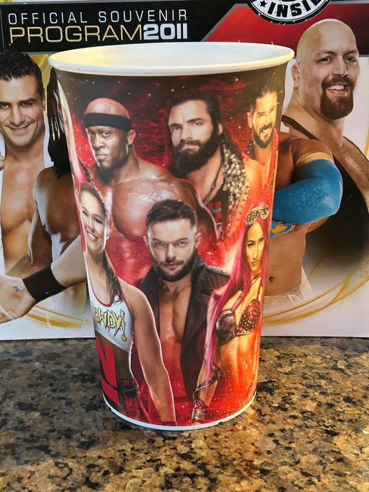 * WWE RAW Official Collectibles Cup (Reigns, Balor, Wyatt, Rollins & more)