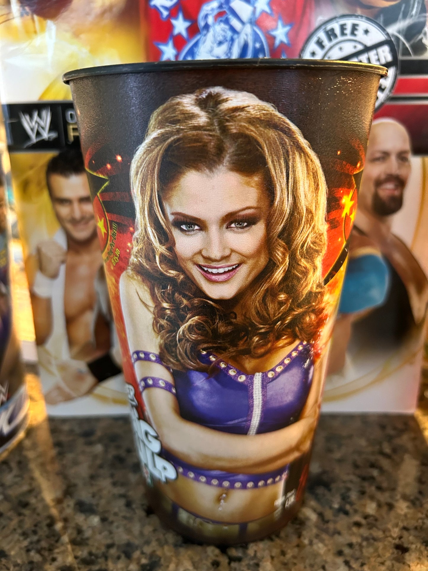 * WWE EVE 7 Eleven Summer Slam Super Big Gulp Official Collectibles Cup