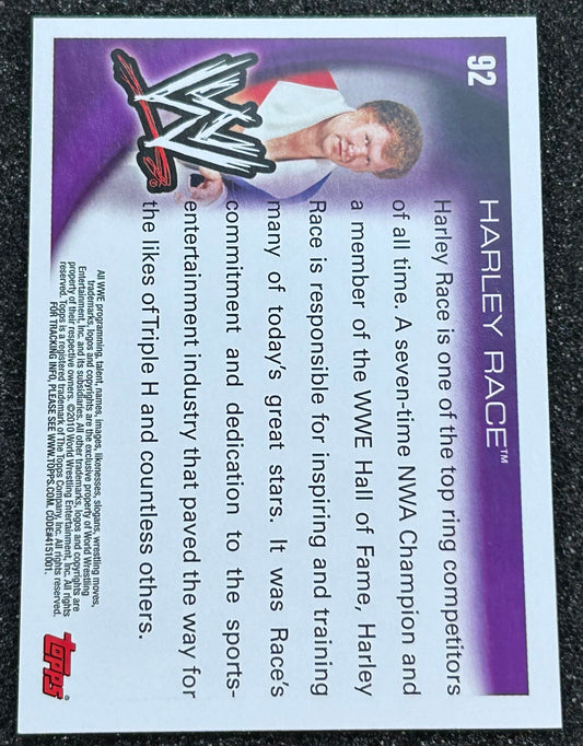 *Harley Race 2010 WWE Topps Card