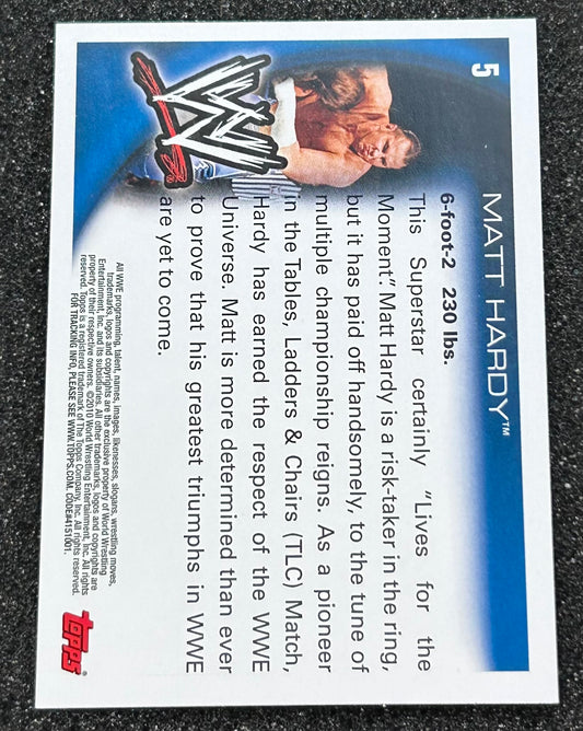 * Matt Hardy 2010 WWE Topps Card
