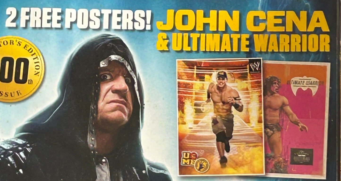 * WWE Magazine May 2014 (2 Posters Inside, John Cena, Ultimate Warrior)