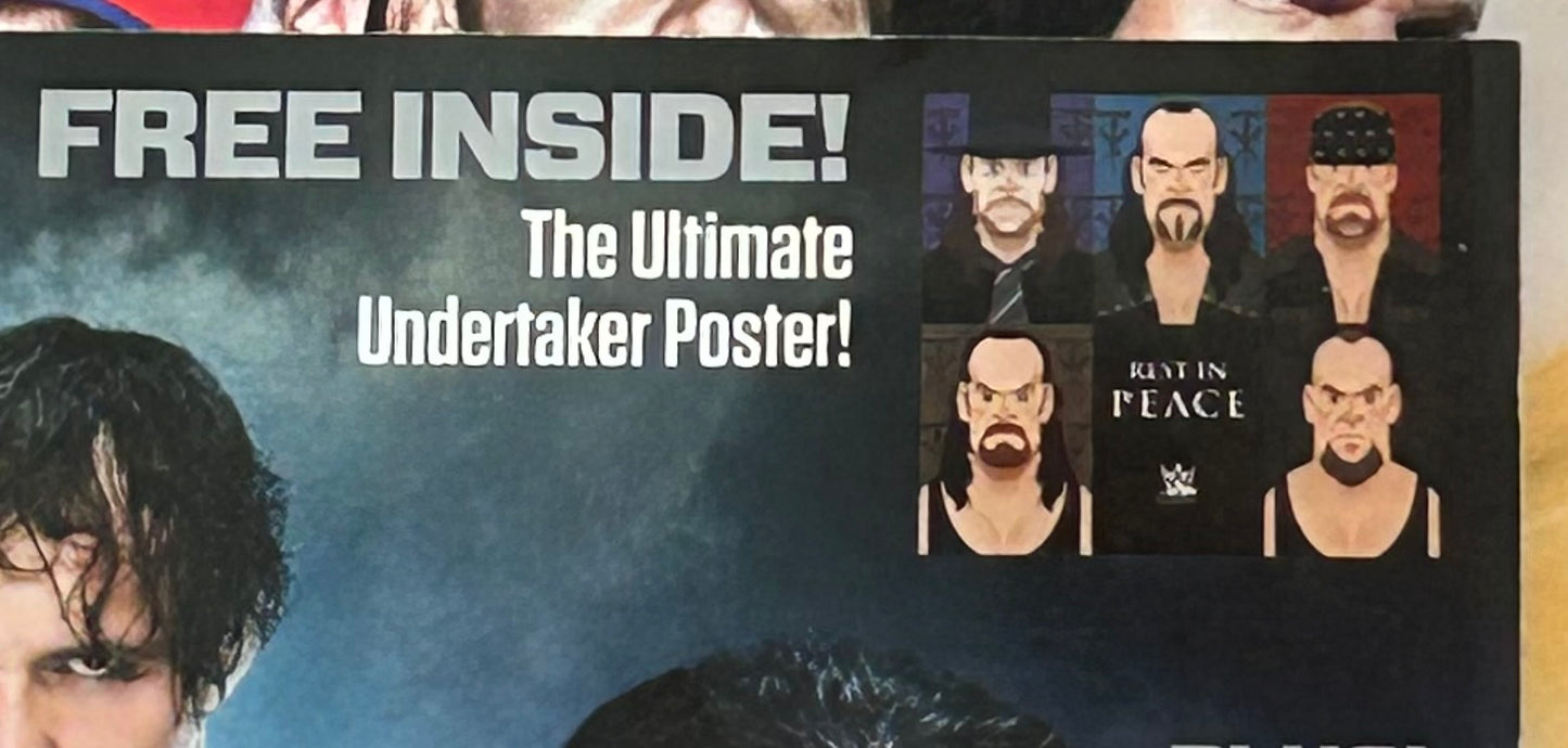 * WWE Magazine Oct 2014 (The Ultimate Undertaker Poster Inside)