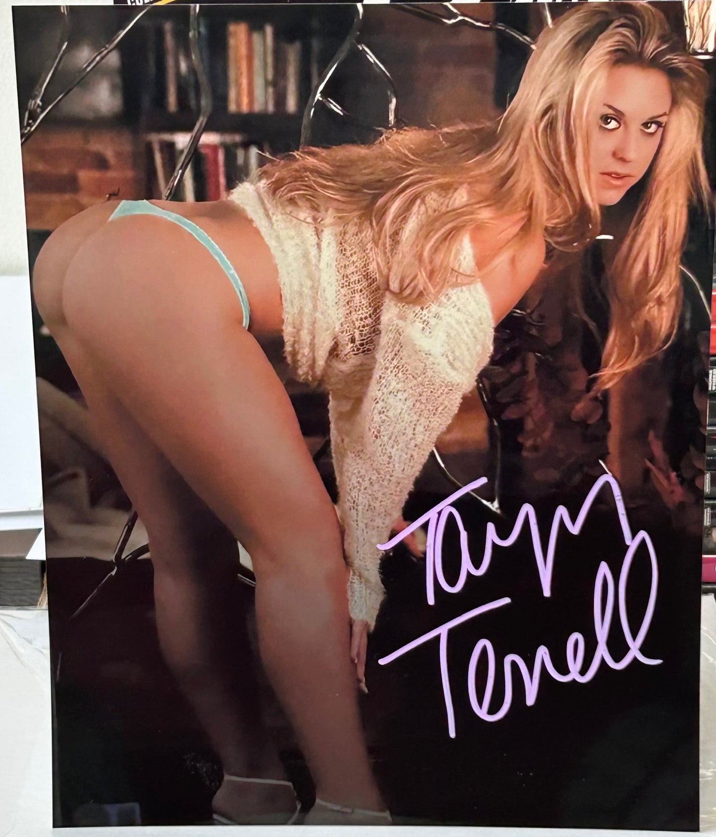 Taryn Terrell Signed 8x10 Color Photo TNA (Comes w/COA)